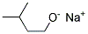 Sodium isoamylate Struktur