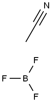 BORON TRIFLUORIDE-ACETONITRILE Struktur