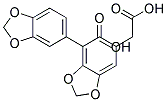 3,4-METHYLENEDIOXYPHENYLACETIC ACID, (HOMOPIPERONYLIC ACID) Struktur