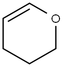 3,4-2H-DIHYDROPYRAN Struktur