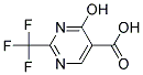 2-(TRIFLUOROMETHYL)-4-HYDROXYPYRIMIDINE-5-CARBOXYLIC ACID Struktur