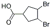 3,4-DIBROMOCYCLOPENTANE-1-CARBOXYLIC ACID, TECH Struktur