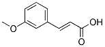 3-(3-METHOXYPHENYL)ACRYLIC ACID Struktur