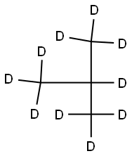 2-METHYLPROPANE-D10 (GAS) 98 ATOM % D Struktur