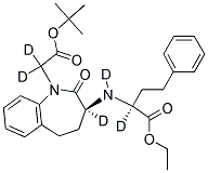 (2R, 3'S) BENAZEPRIL TERT-BUTYL ESTER D5 Struktur