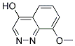 4-HYDROXY-8-METHOXYCINNOLINE Struktur