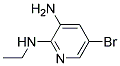 5-BROMO-N2-ETHYL-PYRIDINE-2,3-DIAMINE Struktur