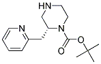 (R)-2-PYRIDIN-2-YLMETHYL-PIPERAZINE-1-CARBOXYLIC ACID TERT-BUTYL ESTER Struktur