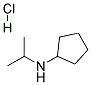 CYCLOPENTYL-ISOPROPYL-AMINE HCL Struktur