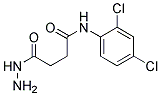 N-(2,4-DICHLORO-PHENYL)-3-HYDRAZINOCARBONYL-PROPIONAMIDE Struktur