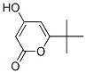 6-TERT-BUTYL-4-HYDROXY-PYRAN-2-ONE Struktur