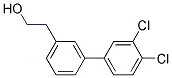 3-(3,4-DICHLOROPHENYL)PHENETHYL ALCOHOL Struktur