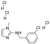 (3-CHLORO-BENZYL)-(1-METHYL-1H-IMIDAZOL-2-YL)-AMINE TRIHYDROCHLORIDE Struktur