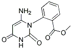 METHYL 2-(6-AMINO-2,4-DIOXO-3,4-DIHYDROPYRIMIDIN-1(2H)-YL)BENZOATE Struktur