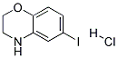 6-IODO-3,4-DIHYDRO-2H-BENZO[1,4]OXAZINE HYDROCHLORIDE Struktur