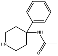 N-(4-PHENYL-PIPERIDIN-4-YL)-ACETAMIDE Struktur