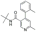 N-TERT-BUTYL-6-METHYL-4-O-TOLYL-NICOTINAMIDE Struktur