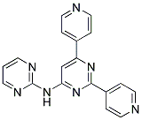 N-(2,6-DIPYRIDIN-4-YLPYRIMIDIN-4-YL)PYRIMIDIN-2-AMINE Struktur