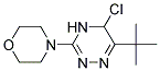 6-TERT-BUTYL-5-CHLORO-3-MORPHOLIN-4-YL-4,5-DIHYDRO-1,2,4-TRIAZINE Struktur