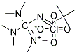 N,N-DIMETHYL-[1-T-BUTYL-3,3-BIS(DIMETHYLAMINO)-2-AZA-3-PROPENYLIDEN]-AMMONIUM PERCHLORATE Struktur