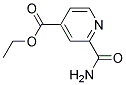 ETHYL 2-(AMINOCARBONYL)ISONICOTINATE Struktur