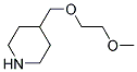 4-[(2-METHOXYETHOXY)METHYL]PIPERIDINE Struktur