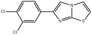 6-(3,4-DICHLOROPHENYL)IMIDAZO[2,1-B][1,3]THIAZOLE Struktur