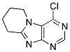 4-CHLORO-6,7,8,9-TETRAHYDROPYRIDO[2,1-F]PURINE Struktur