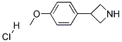 3-(4-METHOXYPHENYL)AZETIDINE HYDROCHLORIDE Struktur