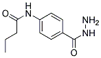 N-(4-HYDRAZINOCARBONYL-PHENYL)-BUTYRAMIDE Struktur