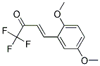 4-(2,5-DIMETHOXYPHENYL)-1,1,1-TRIFLUOROBUT-3-EN-2-ONE Struktur