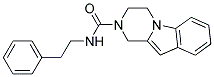 N-(2-PHENYLETHYL)-3,4-DIHYDROPYRAZINO[1,2-A]INDOLE-2(1H)-CARBOXAMIDE Struktur