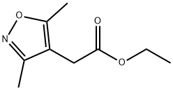 (3,5-DIMETHYL-ISOXAZOL-4-YL)-ACETIC ACID ETHYL ESTER Struktur