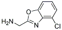 (4-CHLOROBENZO[D]OXAZOL-2-YL)METHANAMINE Struktur