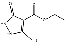 ETHYL 5-AMINO-3-OXO-2,3-DIHYDRO-1H-PYRAZOLE-4-CARBOXYLATE Struktur