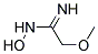 N-HYDROXY-2-METHOXY-ACETAMIDINE Struktur