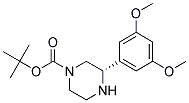 (S)-3-(3,5-DIMETHOXY-PHENYL)-PIPERAZINE-1-CARBOXYLIC ACID TERT-BUTYL ESTER Struktur