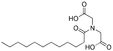 N-LAUROYLIMINODIACETIC ACID Struktur