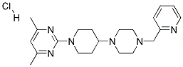 4,6-DIMETHYL-2-(4-[4-(PYRIDIN-2-YLMETHYL)PIPERAZIN-1-YL]PIPERIDIN-1-YL)PYRIMIDINE HYDROCHLORIDE