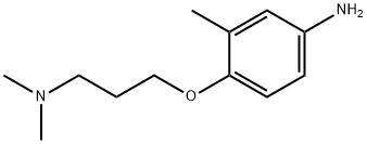 N-[3-(4-AMINO-2-METHYLPHENOXY)PROPYL]-N,N-DIMETHYLAMINE Struktur