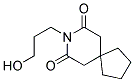 8-(3-HYDROXYPROPYL)-8-AZASPIRO[4.5]DECANE-7,9-DIONE Struktur