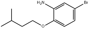 5-BROMO-2-(ISOPENTYLOXY)ANILINE Struktur