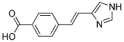 4-[2-(1H-IMIDAZOL-4-YL)-VINYL]-BENZOIC ACID Struktur