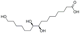 (9R,10R)-9,10,16-TRIHYDROXY-HEXADECANOIC ACID Struktur