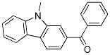 (9-METHYL-9H-CARBAZOL-2-YL)-PHENYL-METHANONE Struktur