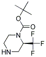 (R)-2-TRIFLUOROMETHYL-PIPERAZINE-1-CARBOXYLIC ACID TERT-BUTYL ESTER Struktur