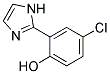 4-CHLORO-2-(1H-IMIDAZOL-2-YL)-PHENOL Struktur