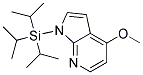 4-METHOXY-1-TRIISOPROPYLSILANYL-1H-PYRROLO[2,3-B]PYRIDINE Struktur