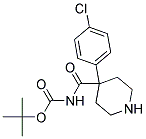 N-BOC-4-(P-CHLOROPHENYL)-PIPERIDINE-4-CARBOXYLIC AMIDE Struktur