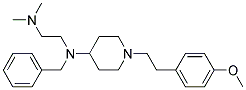 N-BENZYL-N-(1-[2-(4-METHOXYPHENYL)ETHYL]PIPERIDIN-4-YL)-N',N'-DIMETHYLETHANE-1,2-DIAMINE Struktur